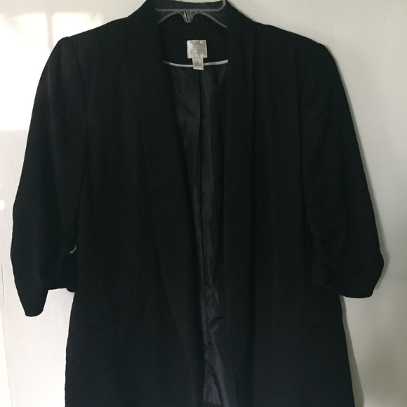 Lauren Conrad Blazer - Black - Size 8 - Picture 3 of 5